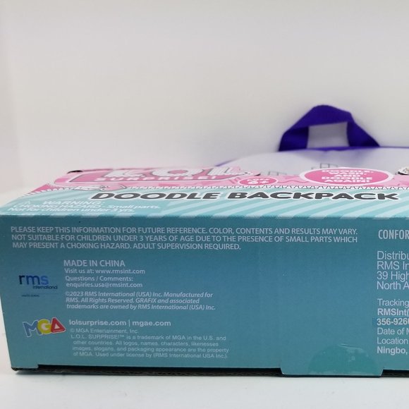 L.O.L.Surprise! L.O.L Colour Your Own Doodle Backpack , 4 Markers - Picture 8 of 10